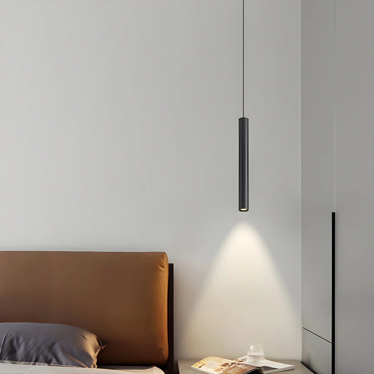 Modern LED Pendant Light with Sleek Tube Design for Contemporary Spaces