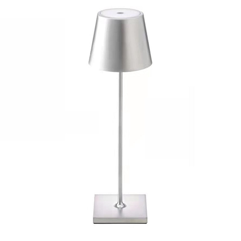 Metallic Touch Sensor Table Lamp