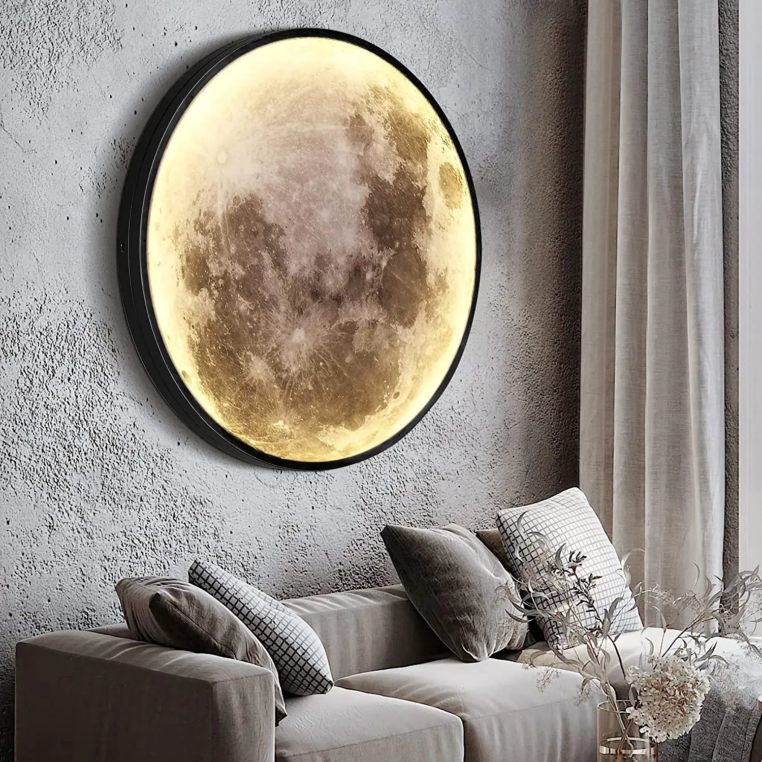 LED Moon Wall Lamp