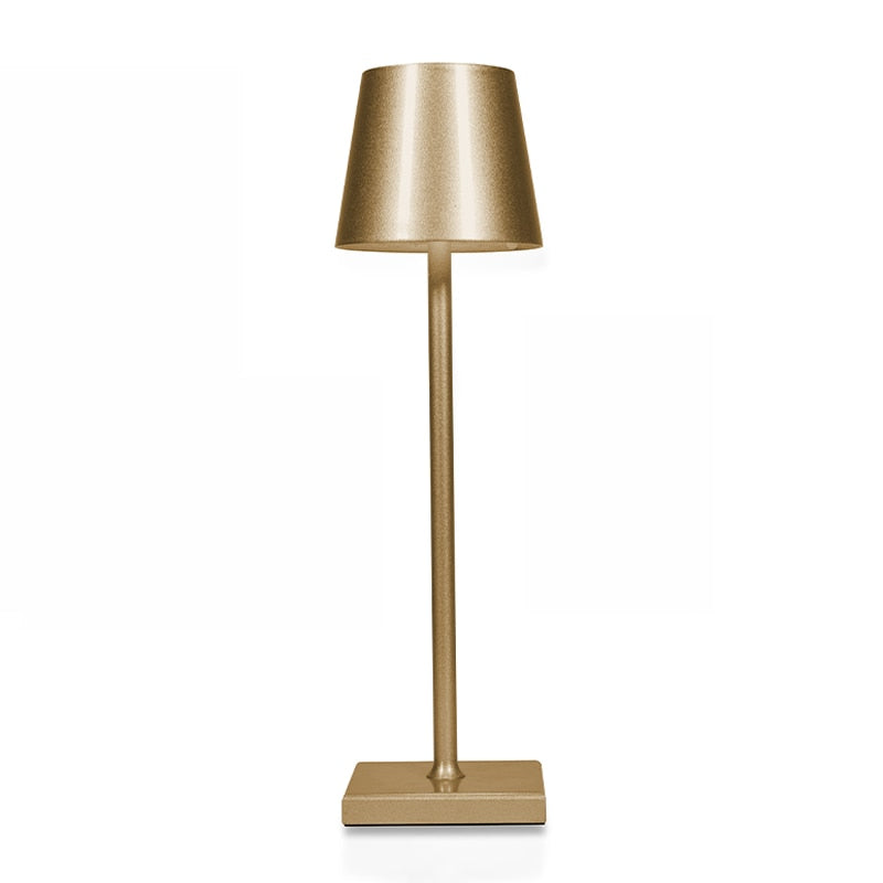 Metallic Touch Sensor Table Lamp