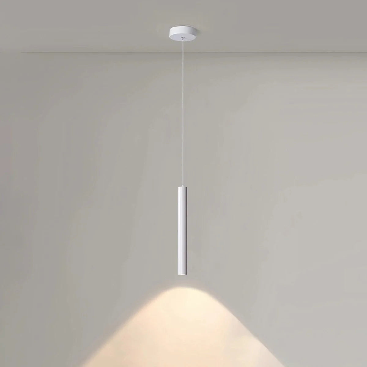 Modern LED Pendant Light with Sleek Tube Design for Contemporary Spaces