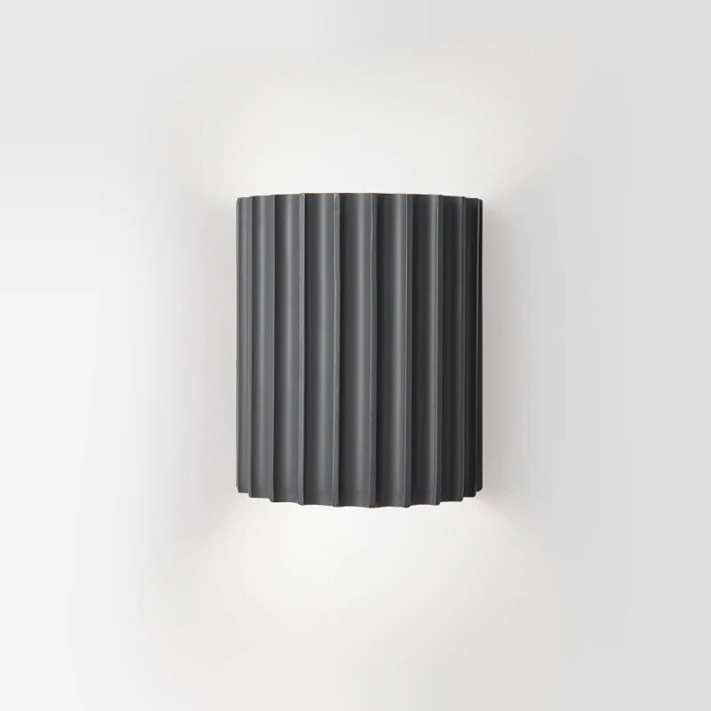 Nordic Resin Wall Light - Modern LED Decor for Bedroom, Living Room, or Hallway